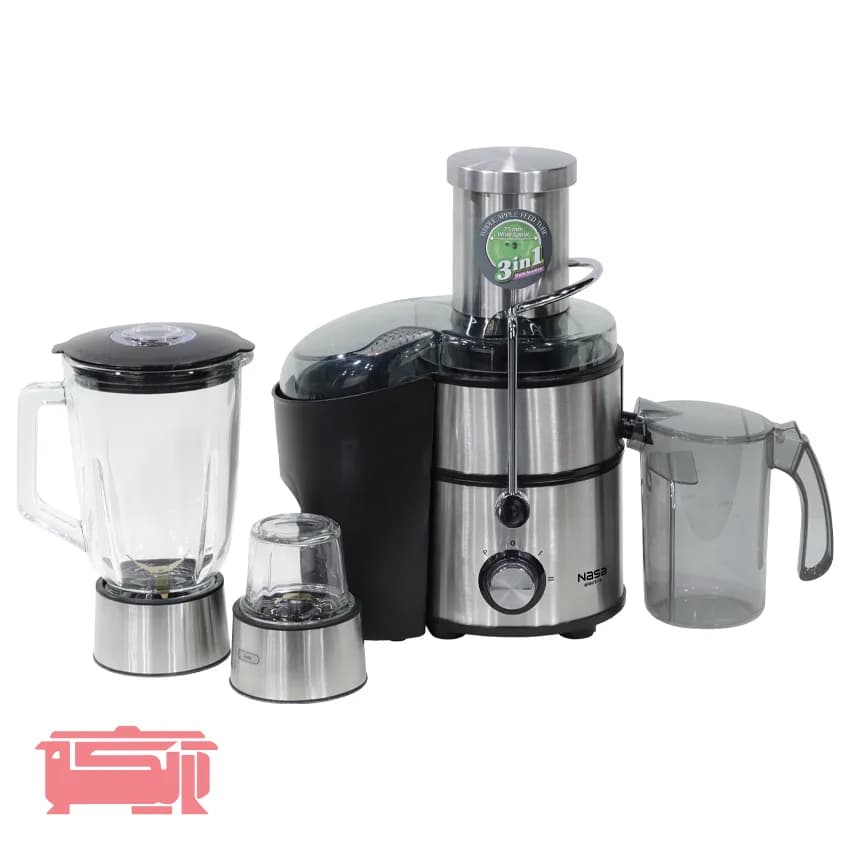 قیمت بهترین مارک آبمیوه‌ گیری سه کاره ناسا الکتریک NS-917