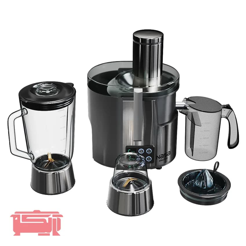 آبمیوه‌گیر 4کاره ناساالکتریک مدل NS-945