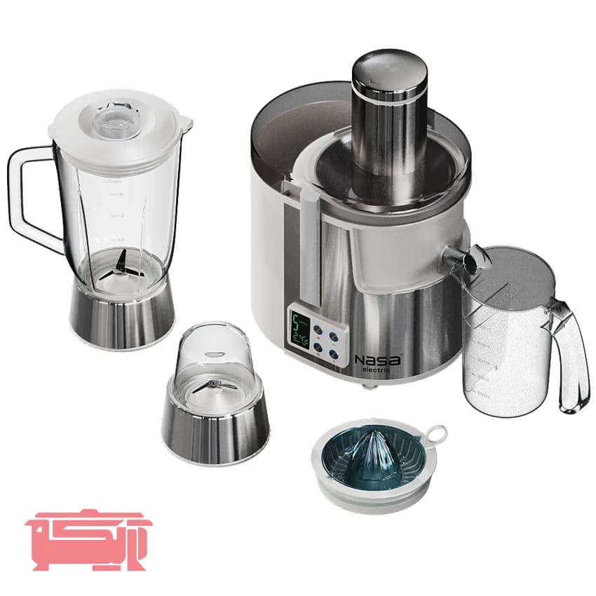 آبمیوه‌ گیر چهار کاره ناسا الکتریک NS-945