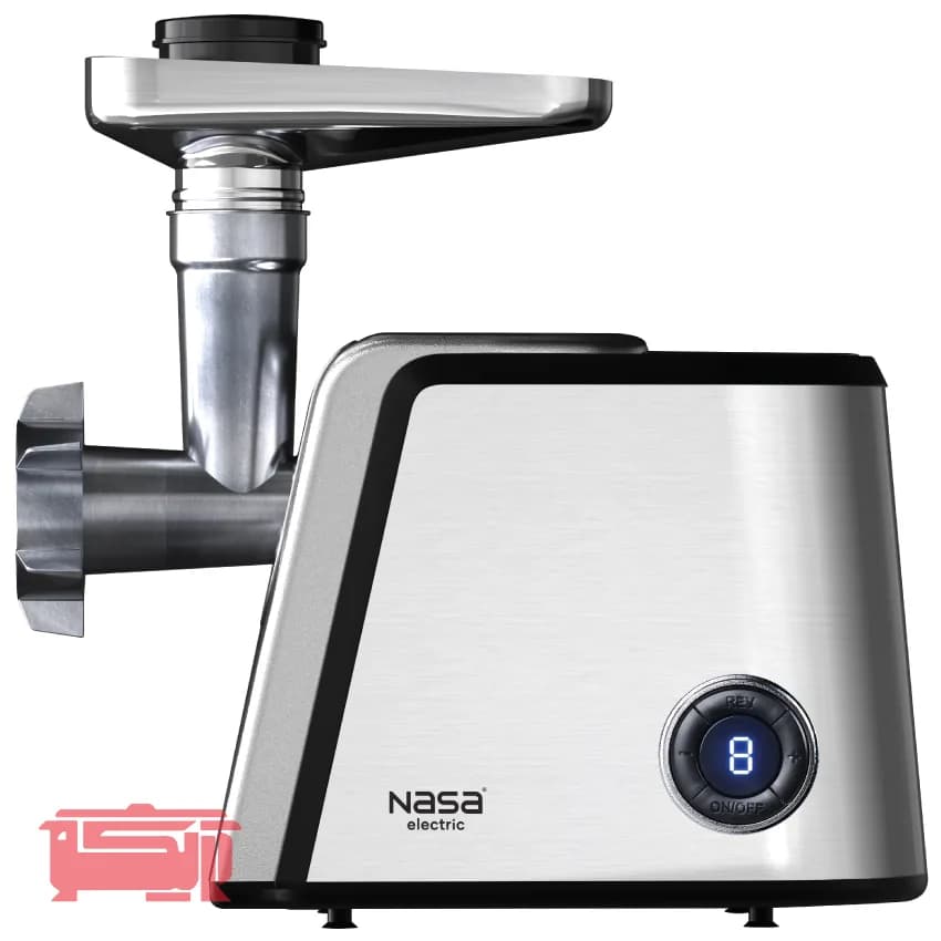 چرخ گوشت خانگی ناسا الکتریک مدل NS-313 نقره ای استیل