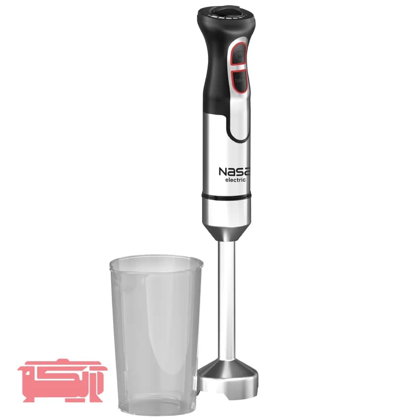 نمای میله گوشت‌کوب و تیغه استیل ناسا الکتریک NS-996