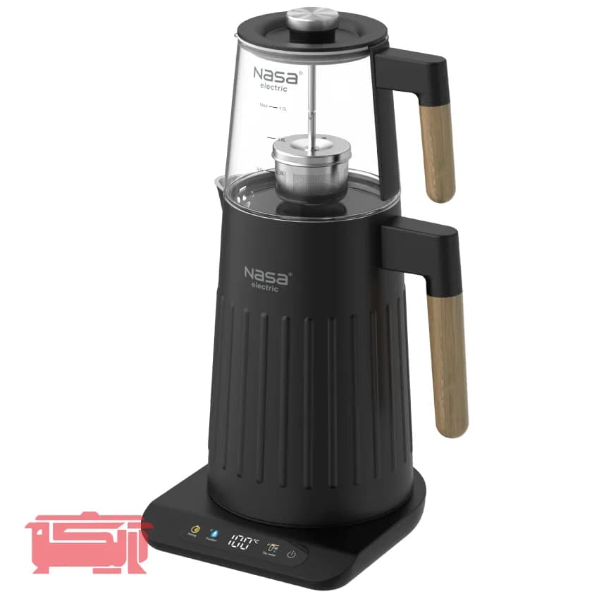 چای‌ساز برقی ناساالکتریک مدل NS-519 با طراحی کاربردی