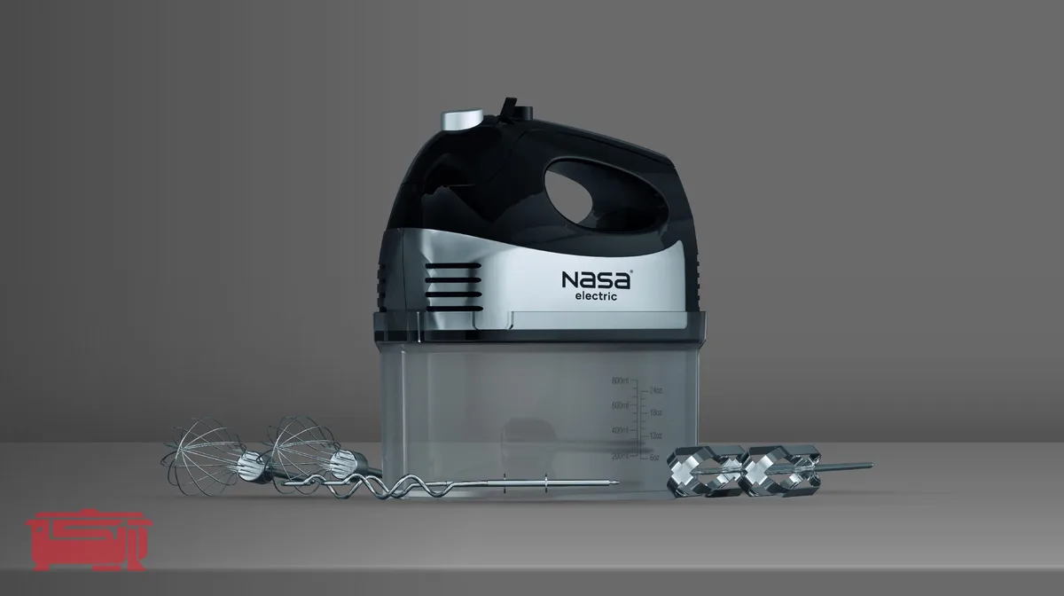 نمای جانبی بدنه همزن دستی NS-979