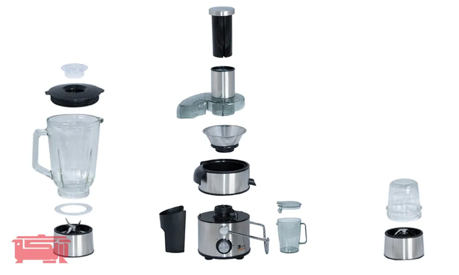 مشخصات فنی آبمیوه‌گیری NS-917 و قطعات آن
